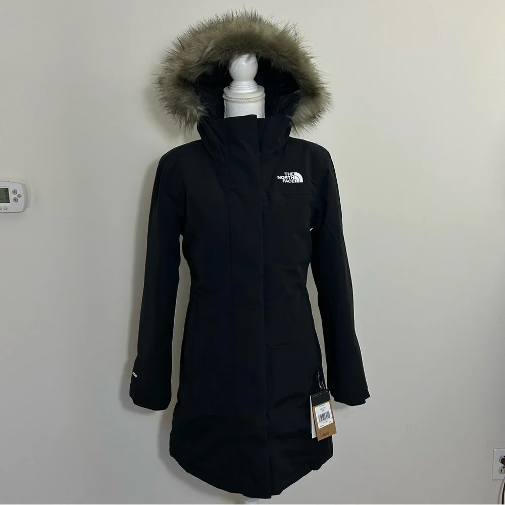 The North Face Women's Arctic Parka Down Coat TNF Black Sz XS S M L XL XXL - Picture 7 of 13